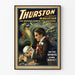Vintage plakat af Thurston, den store tryllekunstner, forestilling
