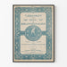 Vintage Art Nouveau Plakat - Revue Bibliothéconomie 1903
