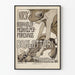 Vintage norsk plakat til boglotteri