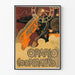 Vintage plakat Orario Cooperativo - Industriel vægdekoration