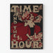 Vintage plakat Time and The Hour i Art Nouveau-stil