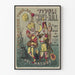 Vintage plakat Bal Masqué Tivoli Waux-Hall vægdekoration