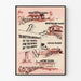 Vintage plakat for bedre demokratisk styring