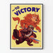 Vintage vægplakat To Victory - Canadisk propagandaplakater
