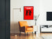 Vintage plakat Sundheds- og fitnessprogram til dit hjertes indhold