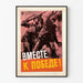 Retro vægplakat Samlet mod Sejr