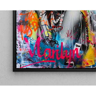 Tableau Street Art – Marilyn Ikonisk