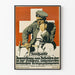Historisk plakat for udstilling af værker af tyske krigsfanger interneret i Schweiz