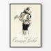 Vintage Tonique Roche Plakat - Illustration af Mand og Barn