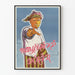 Vintage plakat mod totalitarismepropaganda