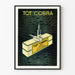 Vintage plakat af Tot' Cobra til retro vægdekoration