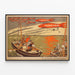 Plakat dekorativ vintage Alltid til det bedre — indrammet kunstværk på væggen