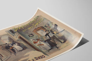 Plakat Vintage Joséphine solgt af sine søstre - Kunstnerisk vægdekoration — visning af kunstværket