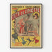 Vintage plakat Tournées Saint-Omer - Tête de Linotte