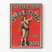 Vintage plakat Folies Bergère Leona Dare til vægdekoration