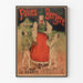 Vintage plakat Folies Bergère La Géante Marian