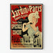 Vintage plakat af Paris Have, Teater, Koncert