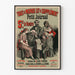 Vintage plakat Alle læser Petit Journals tillæg