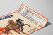 Plakat vintage travløb ved Prater 1934 — visning af kunstværket