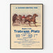 Vintage plakat for travløb 1926 Prater Wien