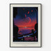 Dekorativ plakat Trappist-1e - Science-Fiction Rumfart Poster
