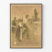 Vintage plakat af Frankrigs arbejdere - Notre-Dame du Travail