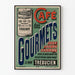 Vintage Plakat Café des Gourmets Trébucien