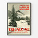 Vintage plakat Tricalcine Cure de Montagne - Retro vægdekoration