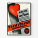 Vintage plakat af Trinitrin til angina pectoris