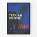 Plakat Teater Trojan Incident - Klassisk Vægdekoration