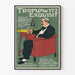 Vintage plakat Troplowitz Exquisit ungarsk vin til vægdekoration