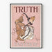 Vintage plakat til vægdekoration Truth Easter 1897
