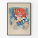 Dekorativ vintage plakat Truth med figurer og kunstneriske elementer