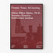 Vintage plakat af Sidney Dillon Ripley Smithsonian konferencen