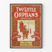 Dekorativ plakat Two Little Orphans vintage