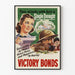 Vintageplakat Two Minds - Patriotisk dekorativ plakat Artem Legrand