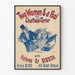 Vintage plakat Two Women & a Fool af Gibson