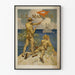 Vintage plakat U.S. Marines militær vægdekoration