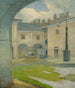 La cour du manoir Renaissance de Strky - Ludovit Ordok — visning af kunstværket