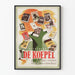 Vintage plakat De Koepel - Illustreret litterær samling