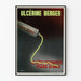 Vintage plakat Ulcérine Berger medicinsk vægdekoration