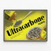 Plakat vintage Ultracarbone Merck - retroindustriel vægdekoration — indrammet kunstværk på væggen