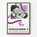 Vintage plakat Ultravitamine 4 - Retro vægdekoration