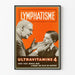 Vintage plakat Ultraviamine 4 Lymfatisme – Retro vægdekoration for sundhed