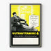 Vintage dekorativ plakat Ultraviolet 4 Knoglesundhed