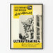 Vintage plakat Ultraviamine 4 - Reklameplakat for aktive børn