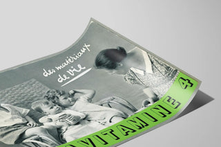 Plakat Vintage Ultravitamine 4 - retro vægdekoration — visning af kunstværket