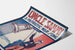 Vintage plakat Uncle Sammy - Krigs patriotisk sang