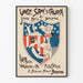 Vintage plakat 'Uncle Sam's Church' af John Bell Bolton