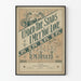 Vintage plakat Under The Stars I Met You Love
